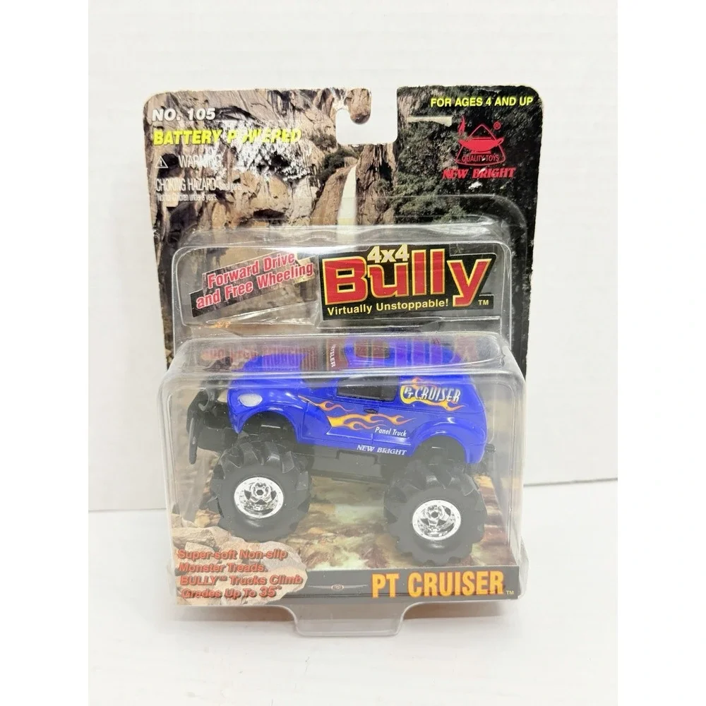 2000 New Bright Bully 4x4 PT Cruiser Panel Truck Battery Toy MOC Sealed